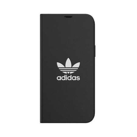 Adidas OR Booklet Case BASIC iPhone 12 Pro Max 6,7" czarno biały/black white 42228