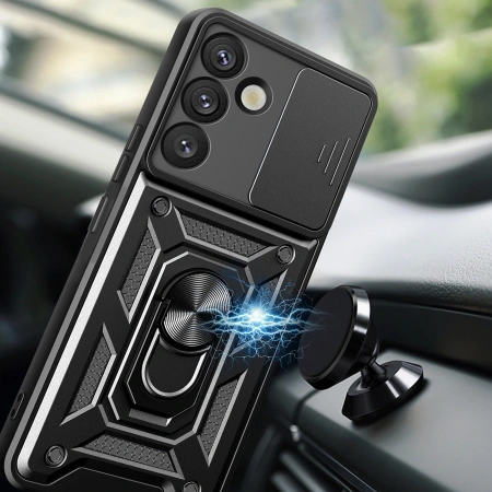 HURTEL ETUI PANCERNE HYBRID ARMOR CAMSHIELD DO SAMSUNG GALAXY S25+ Z OSŁONĄ