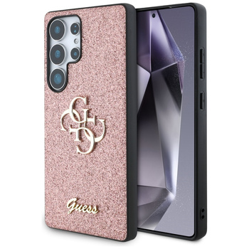 GUESS POKROWIEC FIXED GLITTER BIG 4G METAL LOGO DO SAMSUNG GALAXY S25 ULTRA