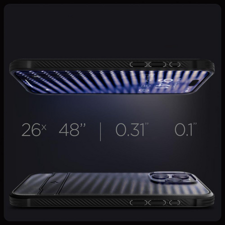 SPIGEN RUGGED ARMOR MAG MAGSAFE IPHONE 15 PRO MAX MATTE BLACK