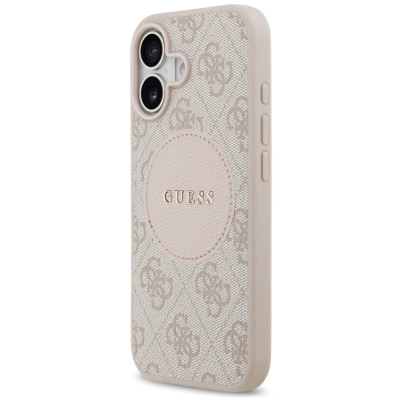 GUESS ETUI 4G CIRCLE CLASSIC LOGO DO IPHONE 17 MAGSAFE POKROWIEC Z LOGO