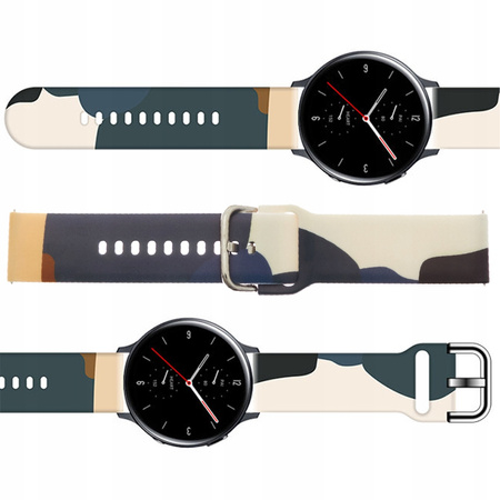 HURTEL OPASKA DO SAMSUNG GALAXY WATCH 42MM PASEK SILIKONOWY ZEGAREK WZÓR 13