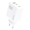 DUDAO ŁADOWARKA SIECIOWA 65W GAŃ 2 x USB-C 1 x USB-A DO TELEFONÓW PD