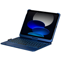 Etui Typecase Flexbook Touch             z klawiaturą do iPad 11" (A16) 2025 / iPad 10.9" 2022 ciemno niebieski