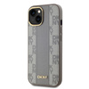 DKNY ETUI HARDCASE DO IPHONE 14 6.1 DO MAGSAFE Z WZOREM SKÓRZANYM CHECKERED