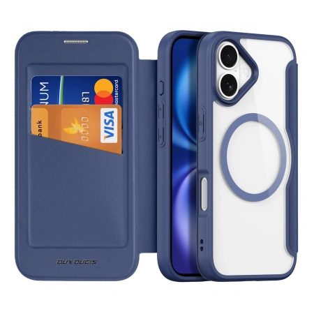 DUX DUCIS ETUI SKIN X PRO DO IPHONE 17 AIR MAGSAFE Z PORTFELEM WYSOKIEJ