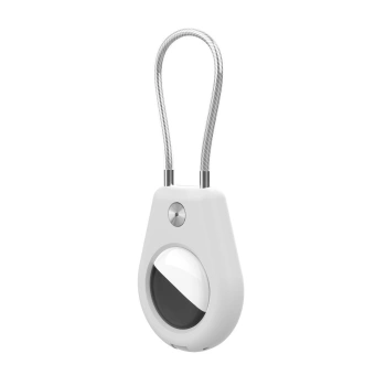 HURTEL ETUI NA AIRTAG DO APPLE ZE STALOWĄ LINKĄ I SYSTEMEM ZABEZPIECZENIA