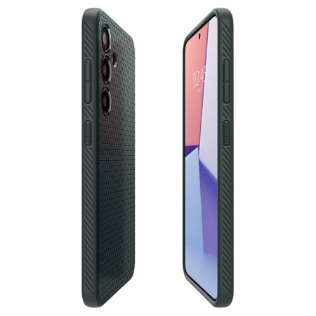 Etui Spigen Liquid Air na Samsung Galaxy S24 - ciemnozielone