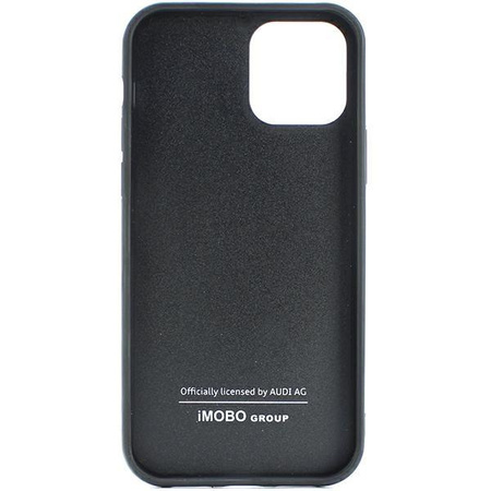 Etui Audi Carbon Fiber na iPhone 12 / iPhone 12 Pro - czarne AU-TPUPCIP12P-R8/D2-BK