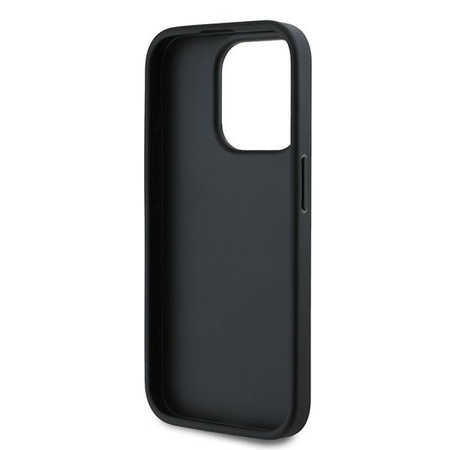 KARL LAGERFELD ETUI HARDCASE DO IPHONE 15 PRO 6.1 Z DIAGONAL QUILTED SCRIPT