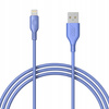 INNOSTYLE JAZZY KABEL USB LIGHTNING MFI SZYBKIEGO ŁADOWANIA DO IPHONE KEVLAR 2M NIEBIESKI