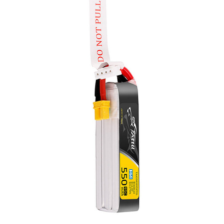 TATTU AKUMULATOR LIPO 3S 550MAH 95C 11.4V DO DRONÓW Z KONEKTOREM XT30 PLUG