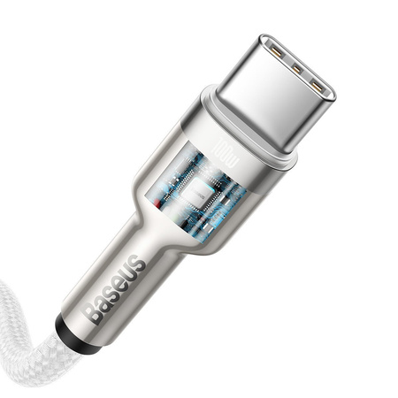 BASEUS KABEL USB-C DO USB-C 100W 2M DO ŁADOWANIA TELEFONÓW I KOMPUTERÓW 2M