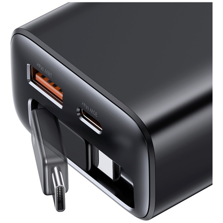 USAMS ŁADOWARKA 30W DO TELEFONÓW 1X USB-C 1X USB-A Z KABLEM SZYBKIE