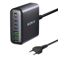 BLITZWOLF ŁADOWARKA SIECIOWA BW-S26 250W DO TELEFONÓW Z USB-C I WYSOKĄ MOCĄ