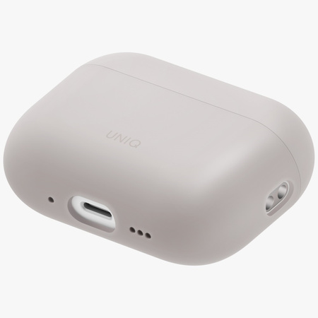 Etui UNIQ Lino do AirPods Pro 3 gen      Silicone beżowy