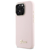 GUESS ETUI CASE HARDCASE DO IPHONE 16 PRO MAX 6.9 SILIKONOWE LOGO METAL