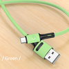 USAMS KABEL USB-C 2A DO TELEFONÓW IPHONE 1M Z SZYBKIM ŁADOWANIEM