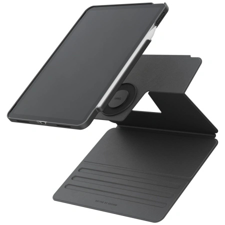 Etui UNIQ Rovus Snapmount Magnetic 360 Rotating Detachable do iPad Air 11" 2024 / 2025 / iPad Air 10.9" 2020 / 2022 - granatowe