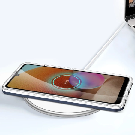 HURTEL ETUI POKROWIEC CASE ŻELOWY DO SAMSUNG GALAXY A32 5G CLEAR 3IN1