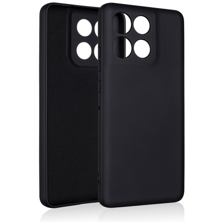 Etui Beline Silicone do Moto G86 Power   5G czarny