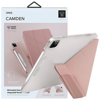 UNIQ etui Camden iPad Pro 11" (2021) różowy/peony pink Antimicrobial