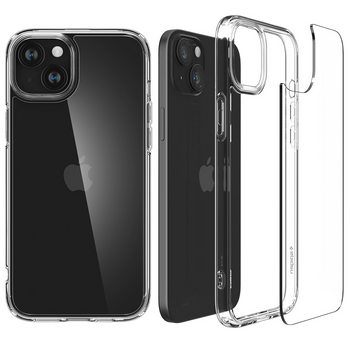 Spigen Crystal Hybrid, crystal clear - iPhone 15 Plus