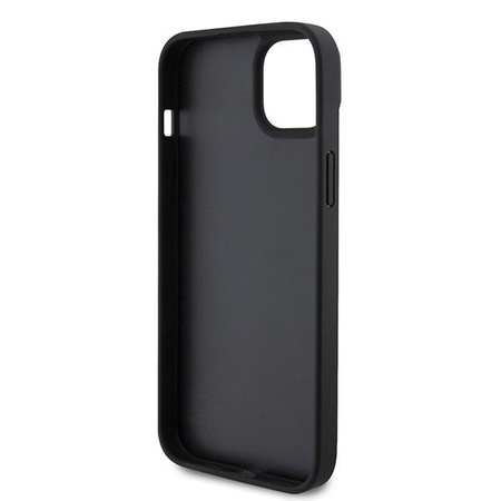 Guess GUHCP15MP4TDSCPK iPhone 15 Plus 6.7" czarny/black hardcase Crossbody 4G Metal Logo