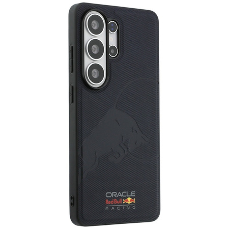 Etui Red Bull Meshed Debossed Bull MagSafe do Samsung Galaxy S26 Ultra granatowy