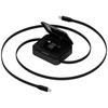 Kabel Bazic GoCharge Loop 5w1 Lightning, USB-A, Micro USB 1m czarny
