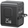 USAMS ŁADOWARKA SIECIOWA TRAVEL ADAPTER CC309 2XUSB-C 25W DO IPHONE 12 13