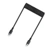 ACEFAST KABEL USB-C SPRĘŻYNOWY 480MB/S 3A 1.2M DO ŁADOWANIA IPHONE GALAXY