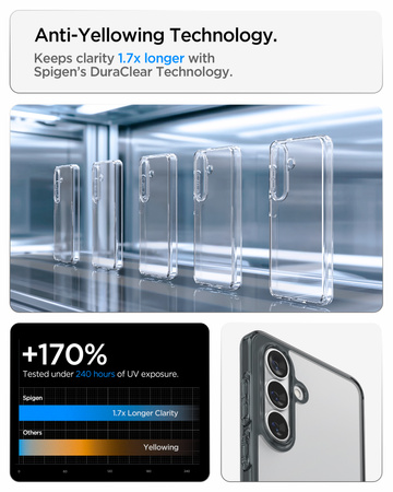 Spigen Ultra Hybrid, space crystal - Samsung Galaxy S26+