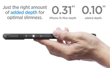 SPIGEN MAG ARMOR MAGSAFE IPHONE 15 PLUS MATTE BLACK