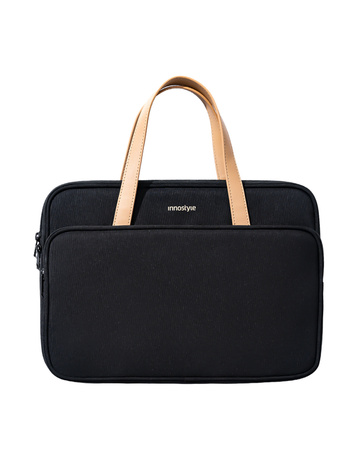 INNOSTYLE DAMSKA TORBA NA LAPTOPA 14" WODOODPORNA OMNIPROTECT PRO BEŻOWA