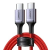 Kabel Ugreen US294 USB-C 2.0 / USB-C 2.0 3A - czerwony