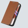 Dux Ducis Skin X2 etui Samsung Galaxy S23+ pokrowiec z klapką portfel podstawka brązowe