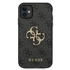 Guess GUHCN614GMGGR iPhone 11 6,1" / Xr szary/grey hardcase 4G Big Metal Logo