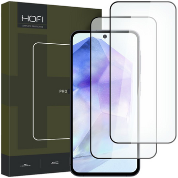 SZKŁO HARTOWANE HOFI GLASS PRO+ 2-PACK GALAXY A35 / A55 5G BLACK