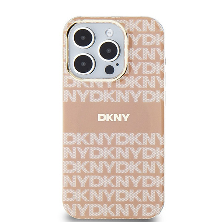 DKNY ETUI HARDCASE IML MONO STRIPE DO IPHONE 15 PRO MAX 6.7 DO MAGSAFE LOGO