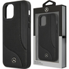 Mercedes MEHCP12SCDOBK iPhone 12 mini 5,4" czarny/black hardcase Leather Perforated Area