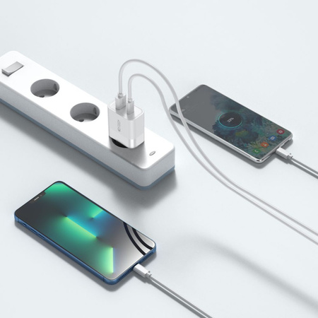 TECH-PROTECT ŁADOWARKA C30W 2-PORT PD30W QC3.0 DO SAMSUNG IPHONE HUAWEI 30W