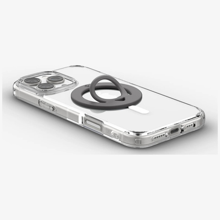 Uchwyt na telefon Spigen Dual Pop        MagSafe Phone Holder Slim szary marmur