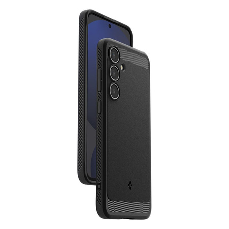 SPIGEN POKROWIEC RUGGED ARMOR DO SAMSUNG GALAXY S24 FE OCHRONA MATTE BLACK