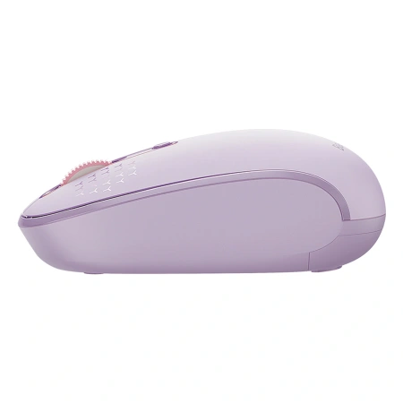 Myszka bezprzewodowa Baseus F01B 2.4GHz + Bluetooth 3.0 + 5.0 - fioletowa