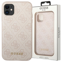 GUESS ETUI HARD CASE DO IPHONE 11 6,1 XR 4G CHARMS COLLECTION Z LOGO ZŁOTYM