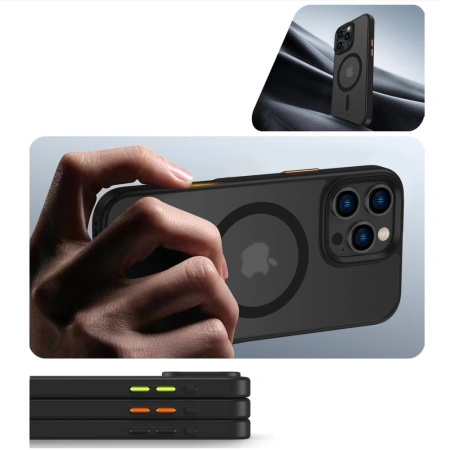 TECH-PROTECT ETUI MAGMAT MAGSAFE DO IPHONE 16 PRO MAX ZESTAW 3 SZTUKI