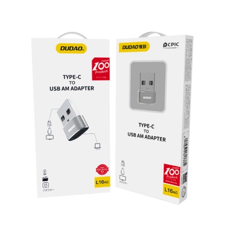 DUDAO ADAPTER PRZEJŚCIÓWKA USB-C DO USB DO MACBOOKÓW TELEFONÓW TABLETÓW 3.0