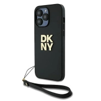 DKNY POKROWIEC HARDCASE DO IPHONE 14 PRO 6.1 Z OPASKĄ NA RĘKĘ LOGO