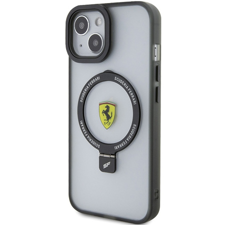FERRARI POKROWIEC DO IPHONE 15 PLUS 6.7 RING STAND DO MAGSAFE 2023